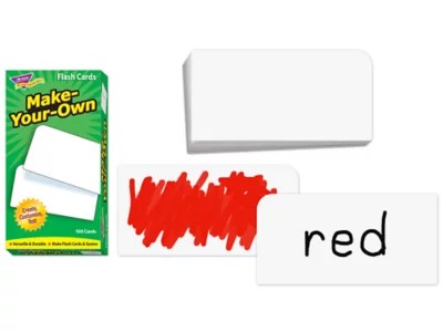 MakeYourOwn Flash Cards at Lakeshore Learning