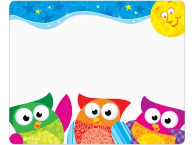 Owl Name Tags Free Printable PRINTABLE TEMPLATES