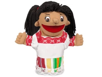 Let’s Talk! Mexican Girl Puppet at Lakeshore Learning