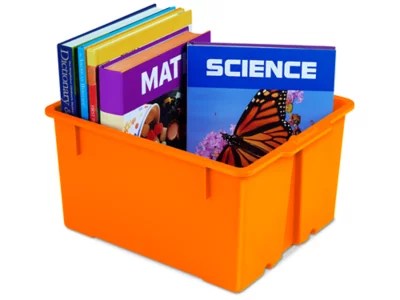 Neon HeavyDuty Book Bin Bright Orange at Lakeshore Learning