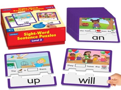 Sight-Word Sentence Puzzles - Level 3 At Lakeshore Learning