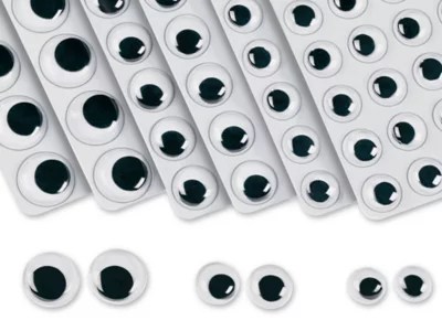 Peel & Stick Wiggly Eyes at Lakeshore Learning