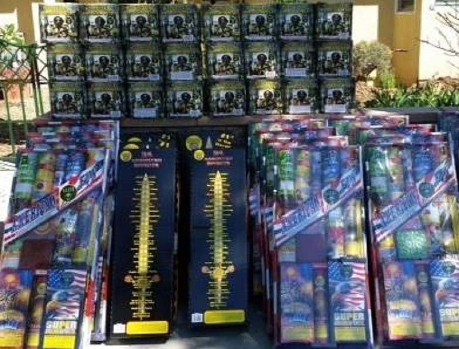 Long Beach Police Seize Nearly 50 Cases of Illegal Fireworks after Buy