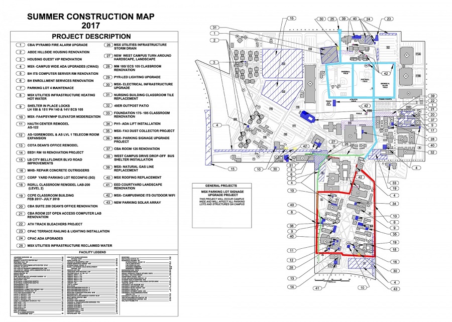 csulb summer 2023 schedule Added Construction to Create More Traffic Enroute to CSULB • Long Beach