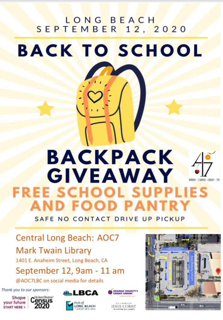 Saturday giveaway will distribute backpacks, school supplies to students • the Hilo