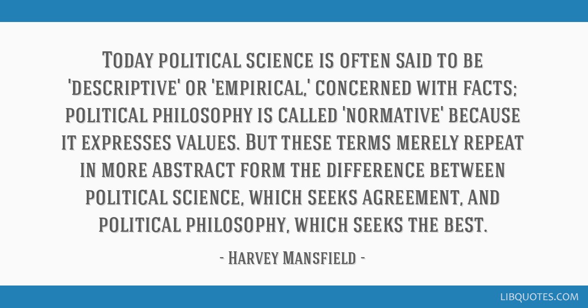 😊 Normative political science. Political Theory. 20190227