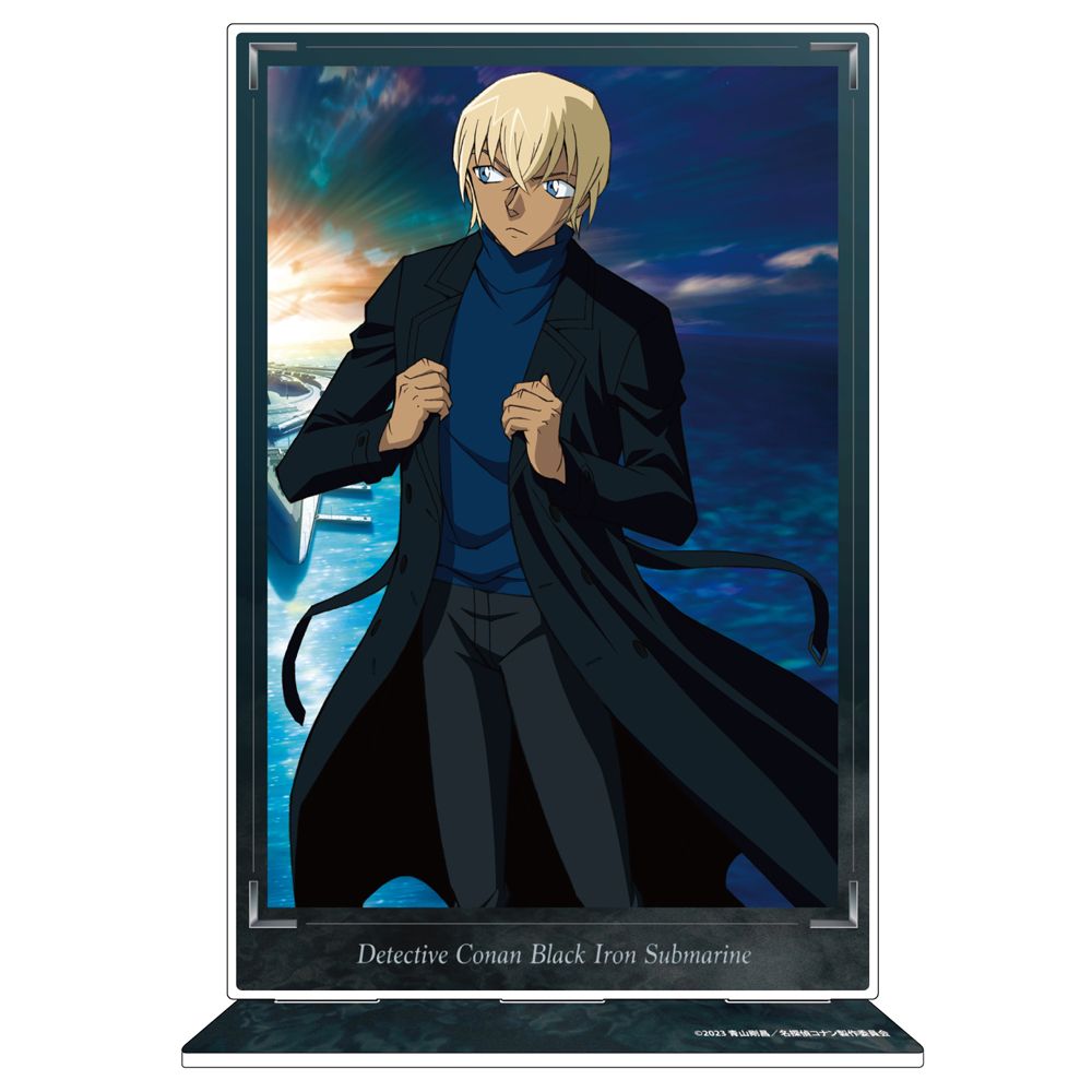 Detective Conan Kurogane no Submarine Acrylic Art Stand Bourbon 劇場版