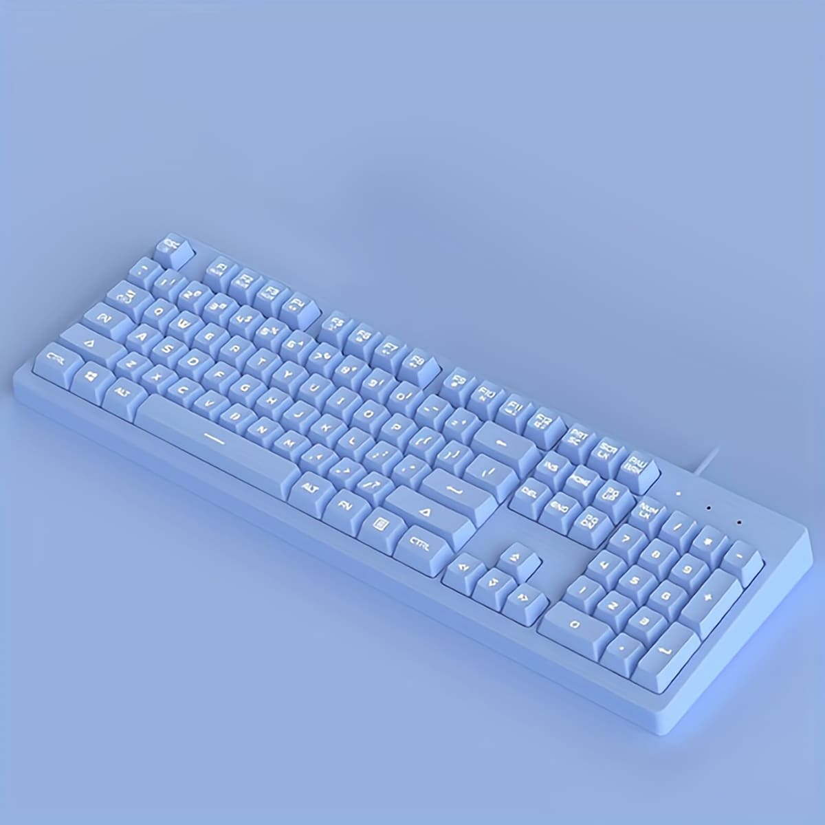Douyu Dks100 Mechanical Feel Cute Girls' Keyboard For Gaming, Desktop