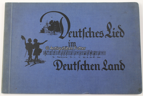 1933 Bremen Sammelbilderalbum / Deutsches Lied im Deutschen Land