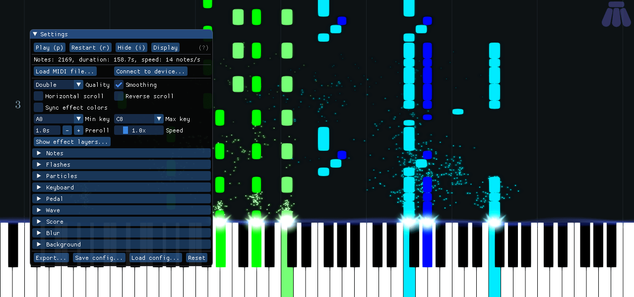 使用 MIDI Visualizer 做 MIDI 視覺化 MagicLen