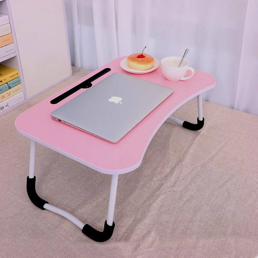 Portable & Foldable Laptop Table (Multicolor)