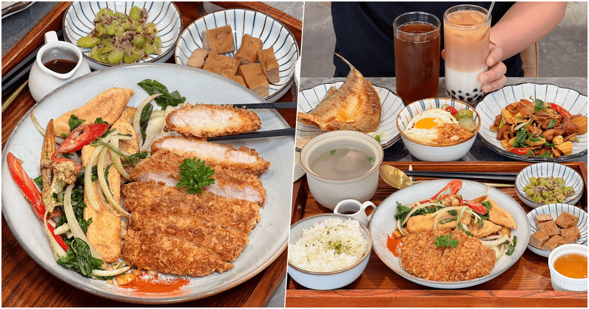 【三餐暖食】高雄市苓雅區新堀江商圈平價中式小餐館，還有好吃鬆餅！