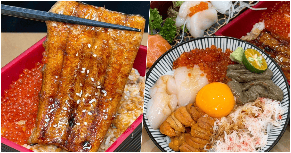 【九曜鰻】高雄夢時代新開幕，職人炭烤鰻魚飯、丼飯、烤物刺身！菜單