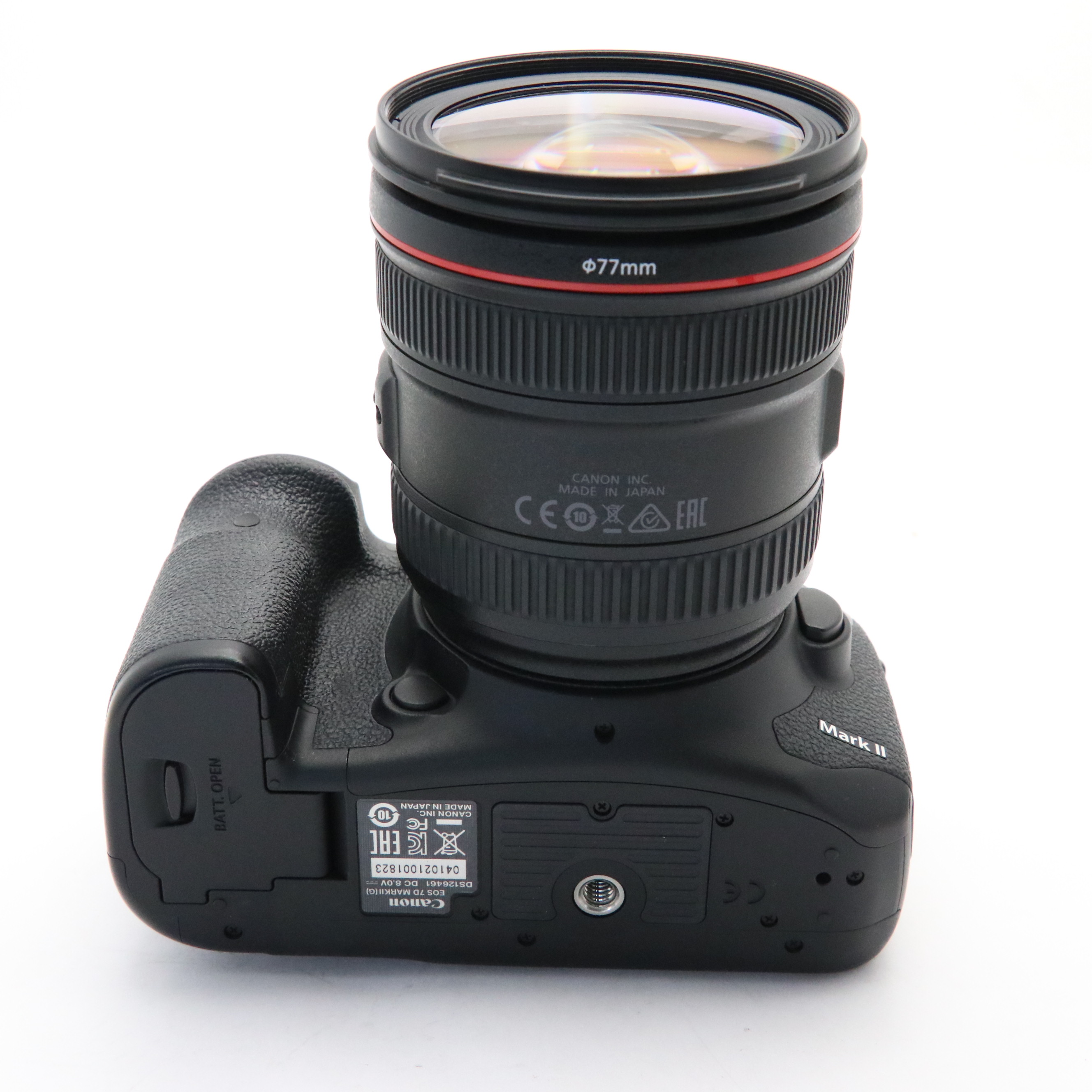 Canon EOS 7D Mark II EF2470L IS USM Lens Kit shutter count 152000 shots eBay