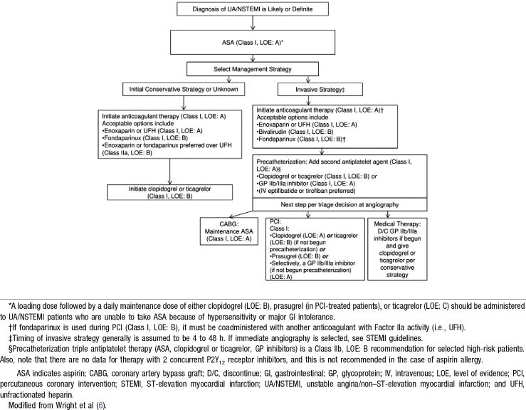 Focused Update of Guideline for Unstable Angina/NSTEMI