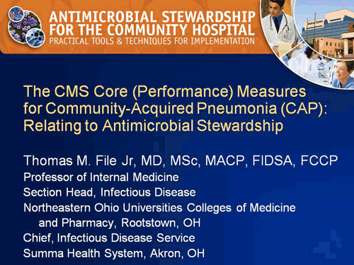 Hospital Core Measures Defined ESO