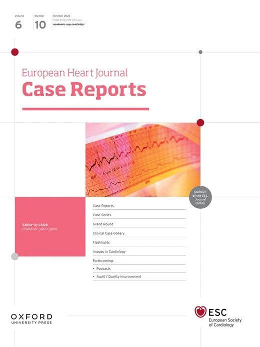 EUROPEAN HEART JOURNALCASE REPORTS期刊介绍MedSci.cn