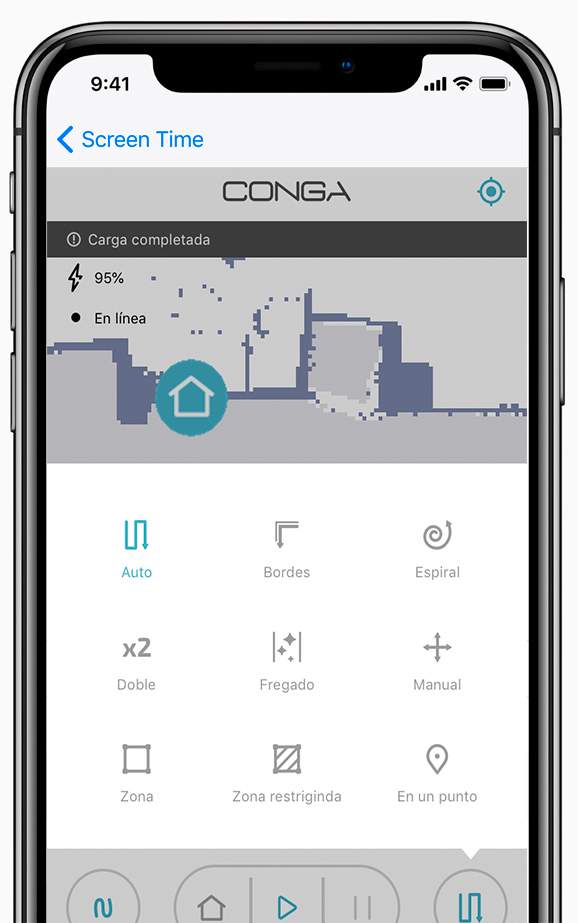Conga 3090, el robot limpiador que barre, aspira y friega