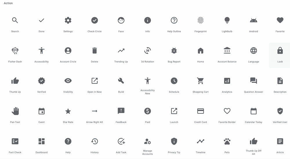 Google Fonts añade iconos en estilo Material Design a su colección