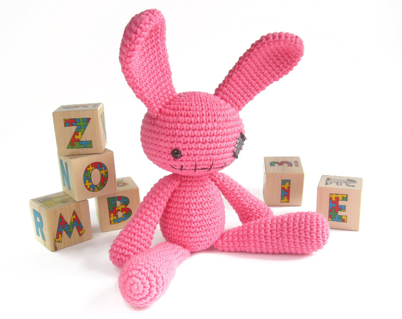 Zombie Bunny Crochet Pattern