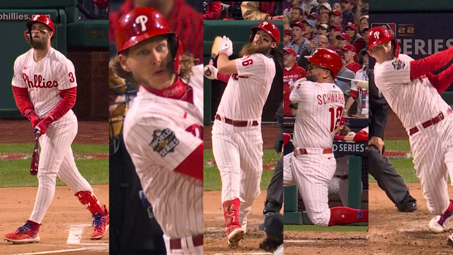 Phillies hit five home runs 11/01/2022