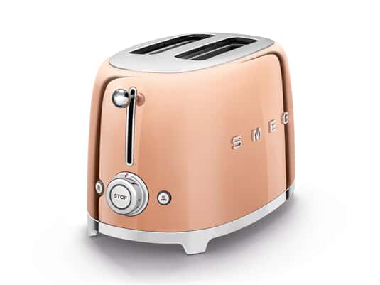 Smeg TSF01RGEU 2ScheibenToaster Roségold