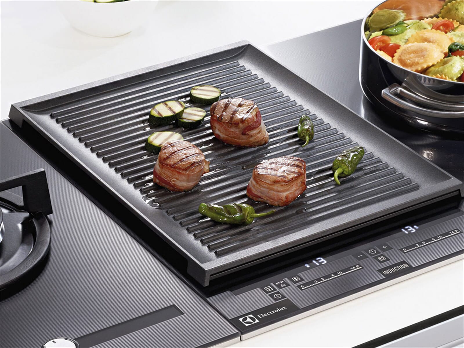 AEG Electrolux Gemline™ Grill Grillplatte Zubekör Kochfeld