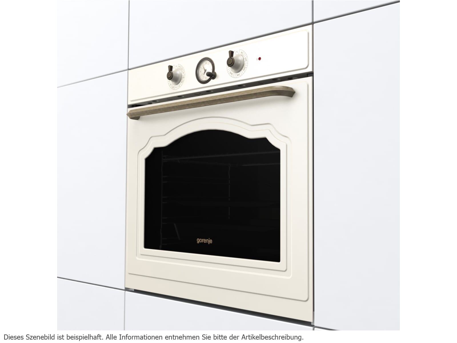 Gorenje BOS67371CLI Backofen Champagne Creme (Beige)