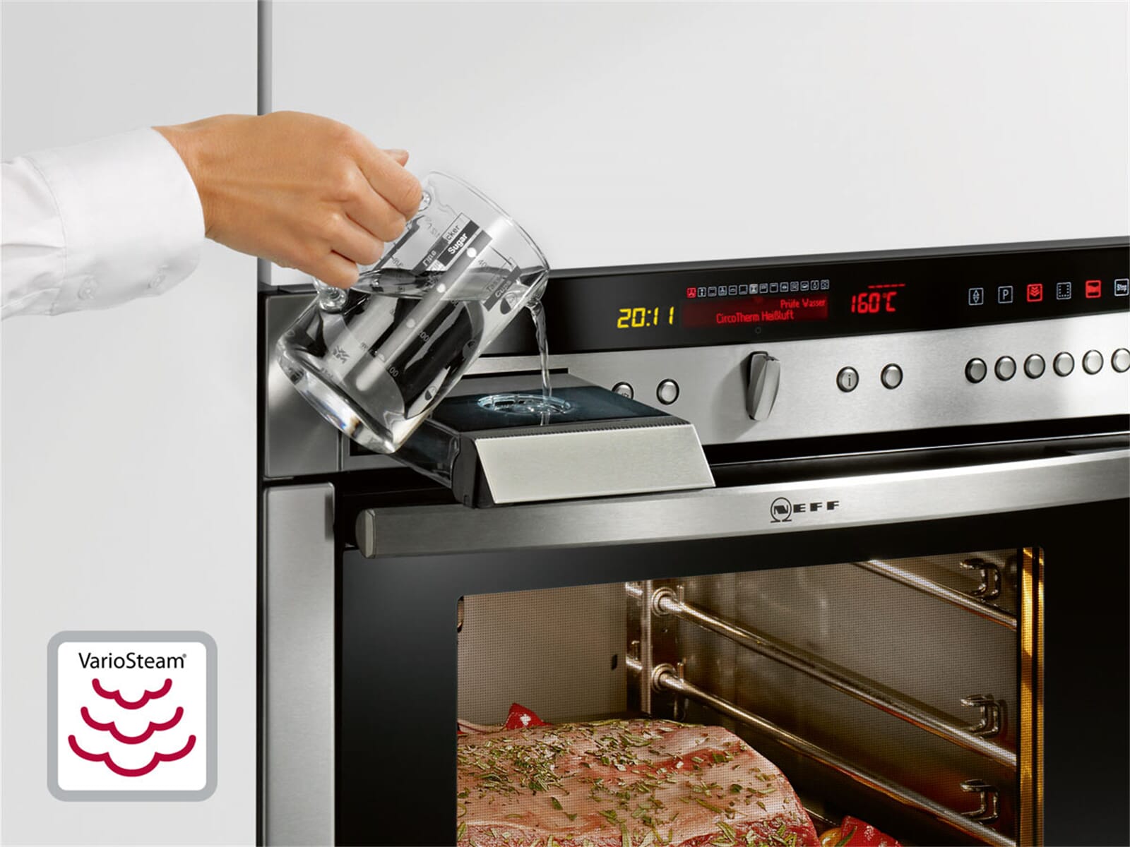 Neff Mega SHC 4542 N Backofen Edelstahl VarioSteam® Einbau 60cm eBay