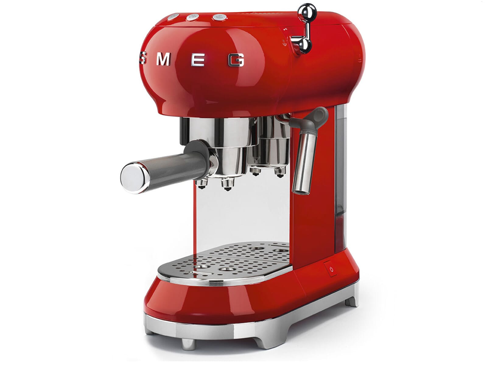 Smeg ECF01RDEU EspressoKaffeemaschine Rot