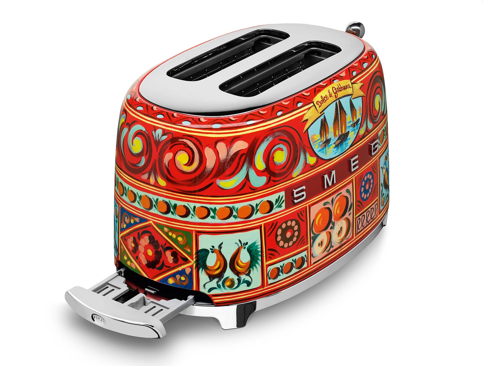Smeg TSF01DGEU 2ScheibenToaster Dolce & Gabbana