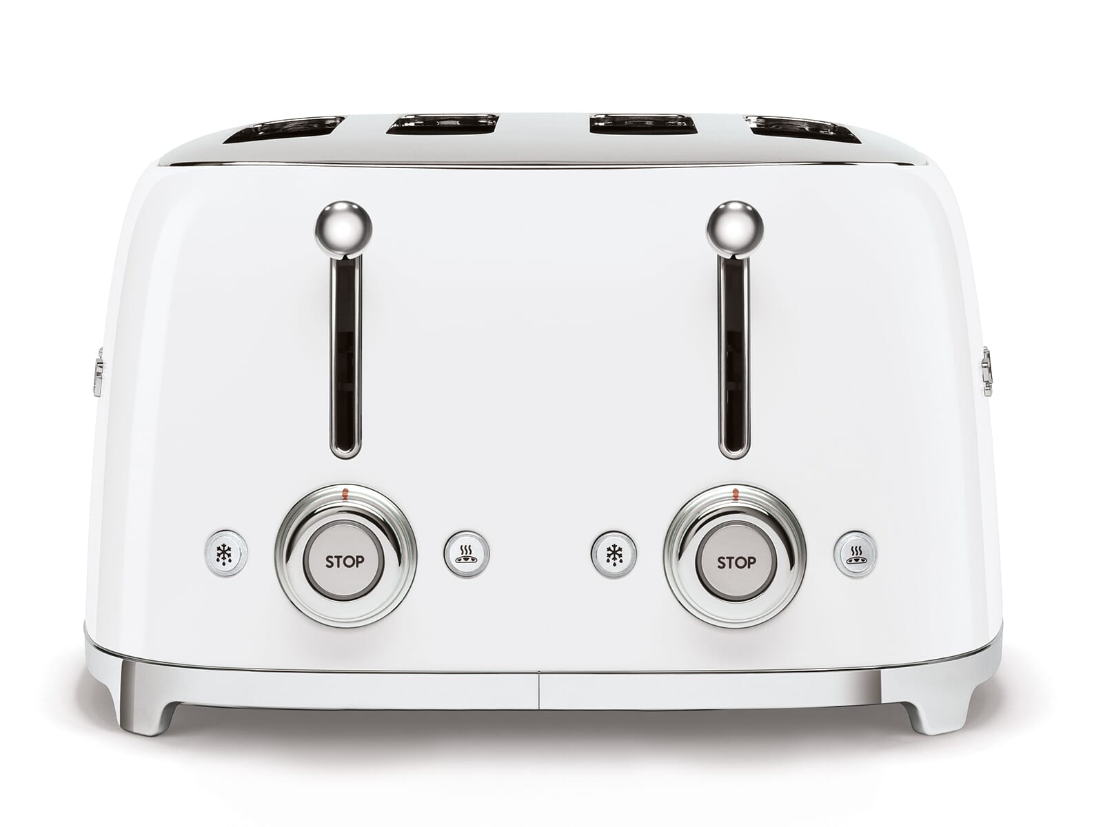 Smeg TSF03WHEU 4SchlitzToaster Weiß