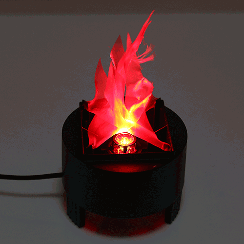 [220V US/EU Plug] Artificial Simulation Burning Fake Flame Lamp, Flame