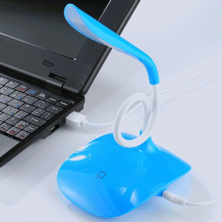 White Light Mini LED Touch Desk Lamp