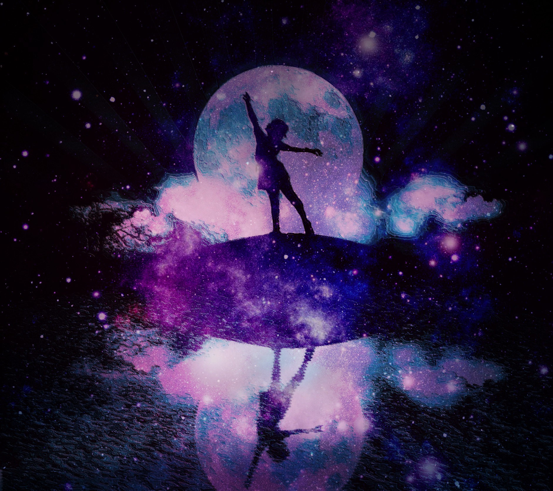 Galaxy Reflection Graphic Art Design 7/6/19 / myLot