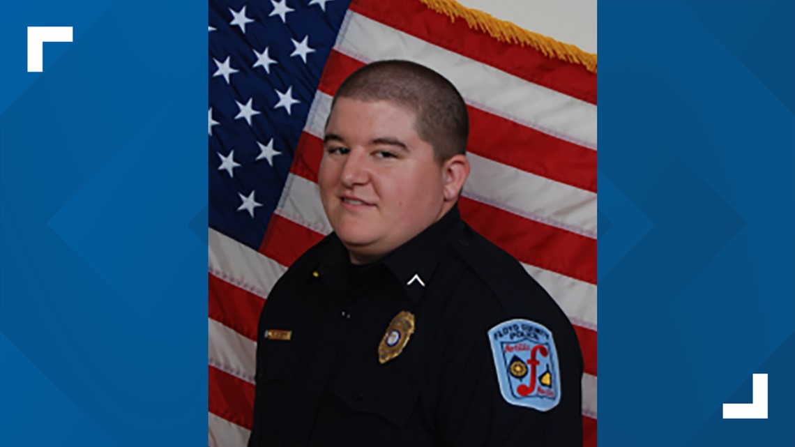 A brave police officer saves the life of an unconscious teen