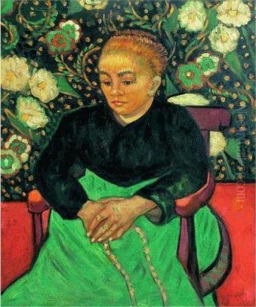 Augustine Roulin oil painting reproduction by Vincent Van