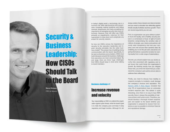 Cyber Chief Magazine We Need to Talk Improving CISOBoard Communication