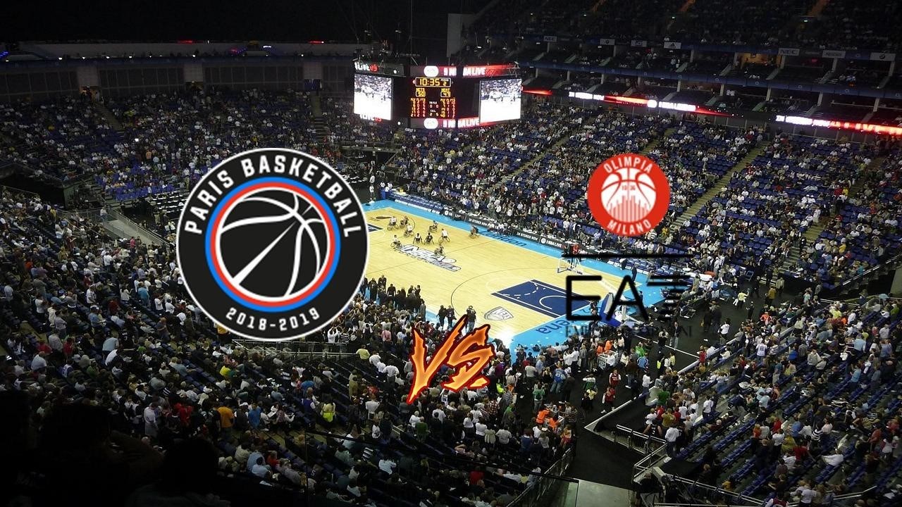 Paris Basketball vs Pallacanestro Olimpia Milano in diretta streaming