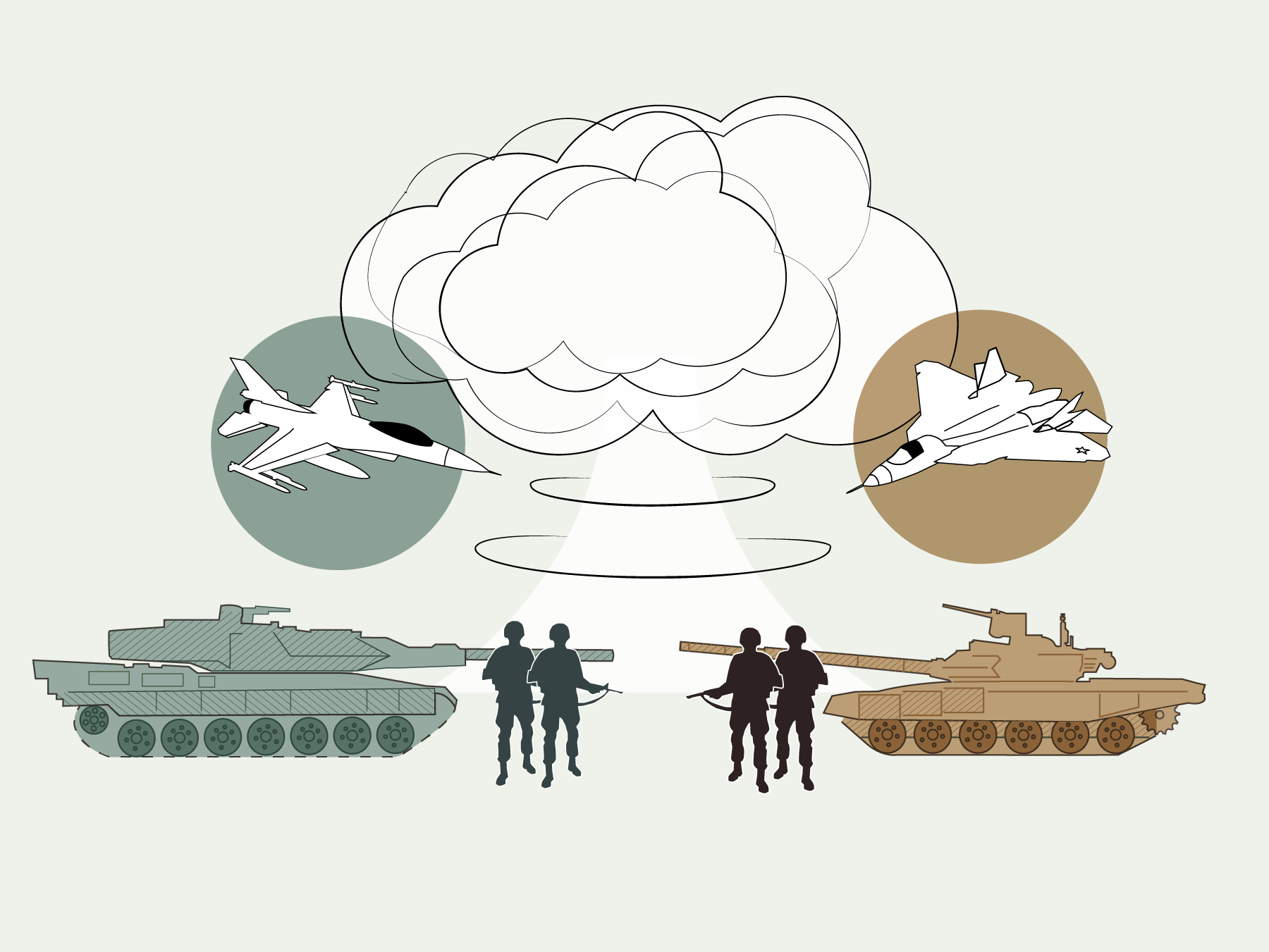 Den Krieg neu denken: Selbst Atomwaffen sind kein Tabu mehr