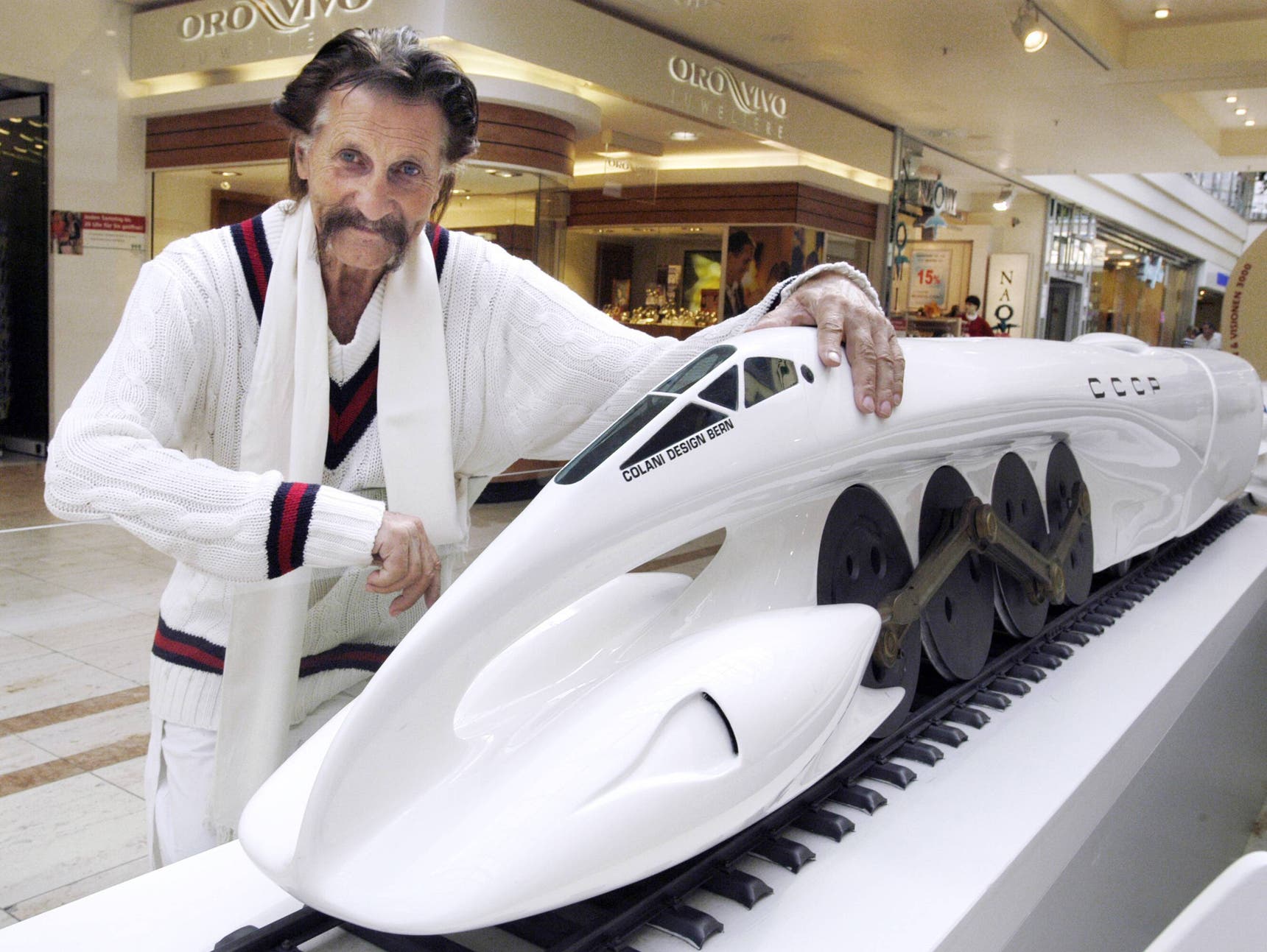 Luigi Colani polarisierte mit biomorphen Formen die Welt des Designs