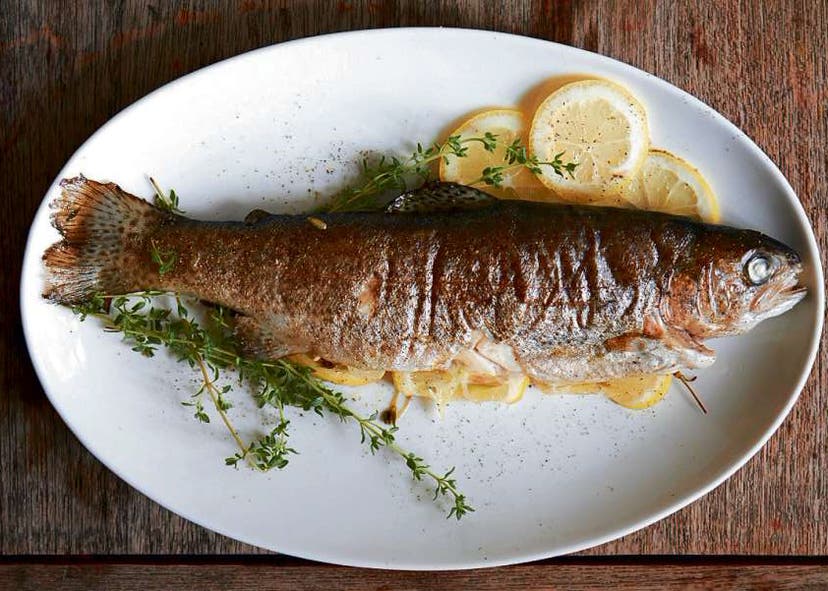 Forelle in der Folie Rezept NZZ Bellevue