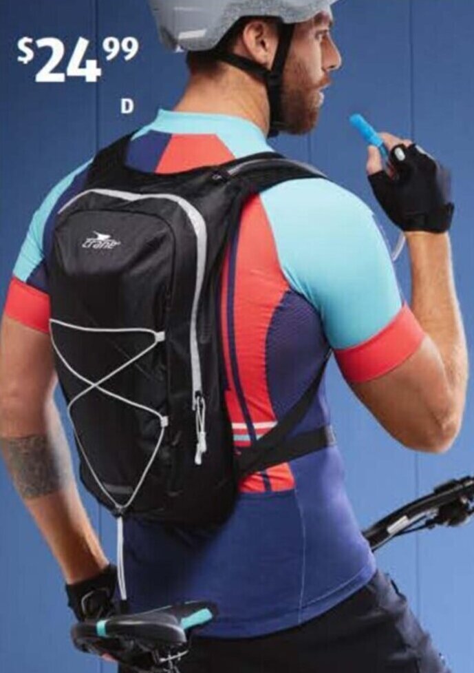 Hydration Backpack offer at ALDI