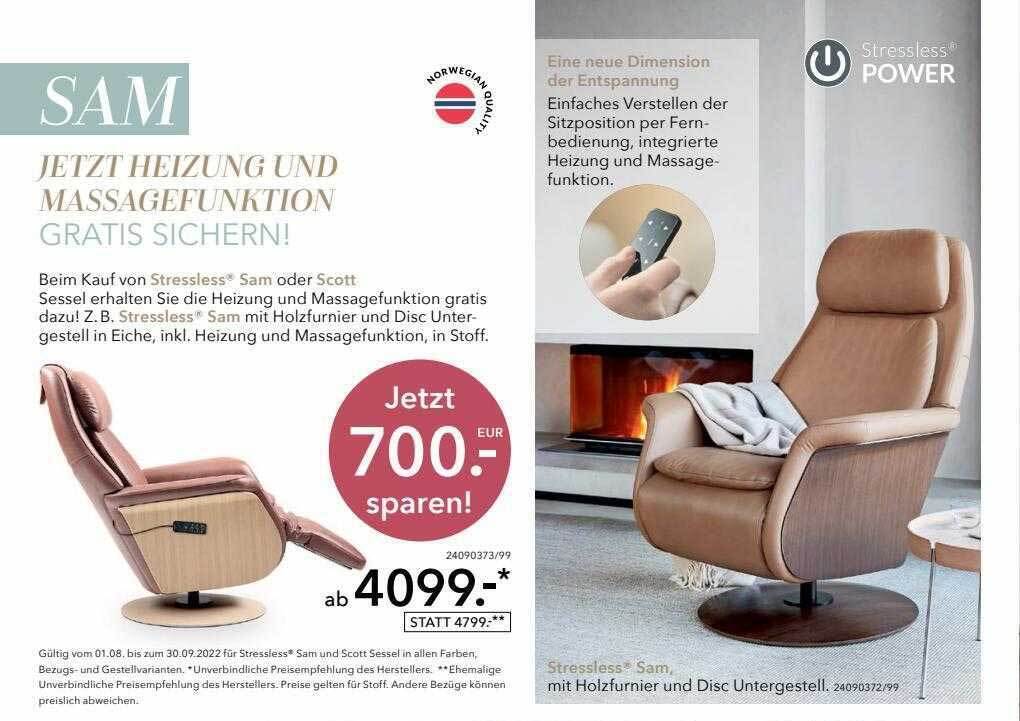 Stressless sam Angebot bei Schaffrath