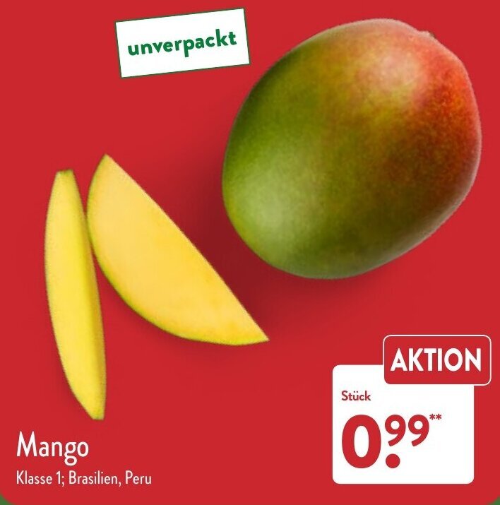 Mango Angebot bei Aldi Nord