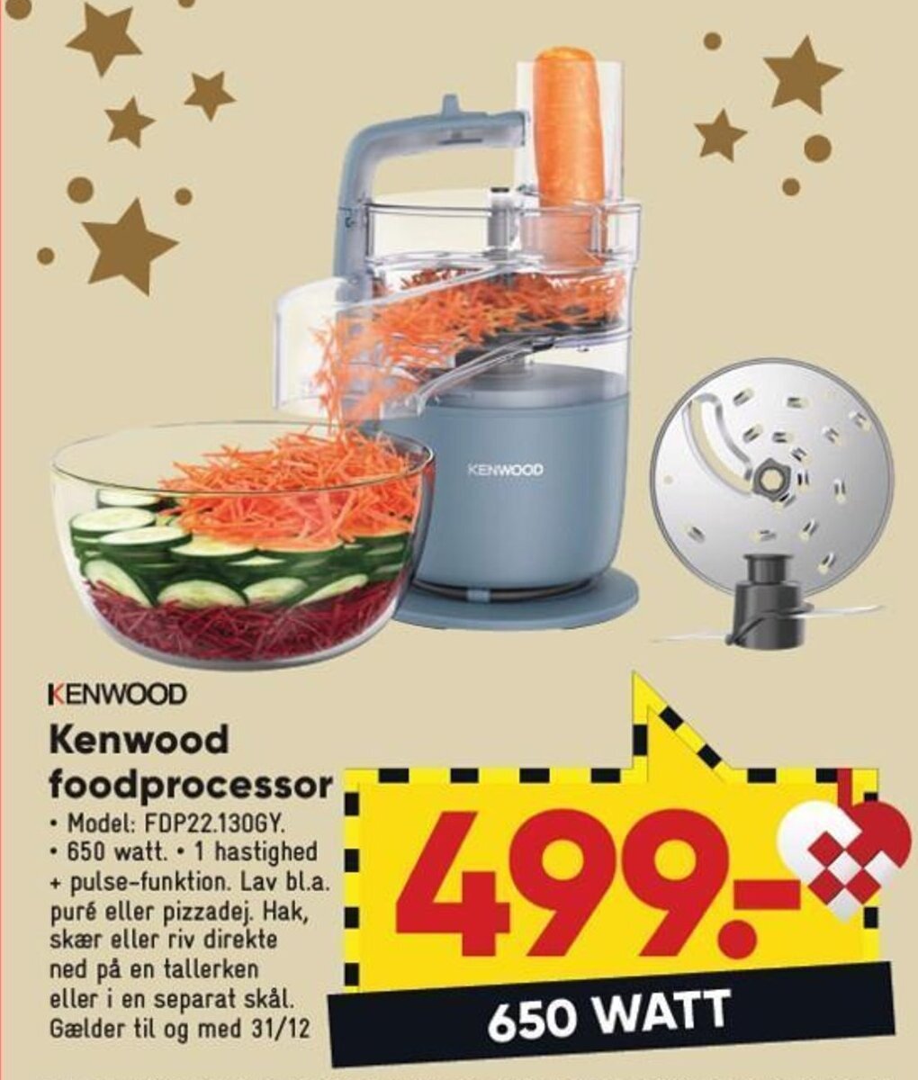 Kenwood Foodprocessor tilbud hos Bilka