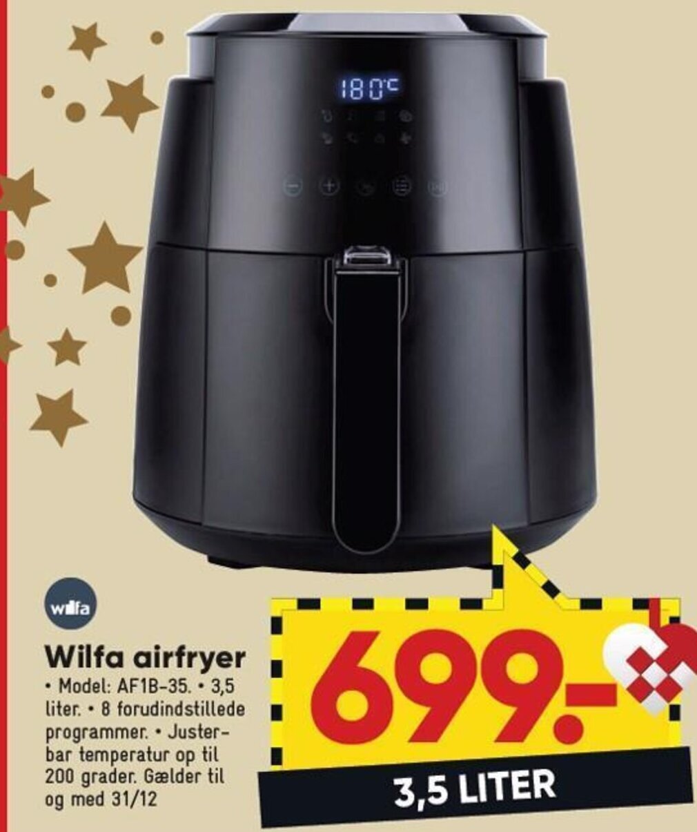 Wilfa Airfryer tilbud hos Bilka