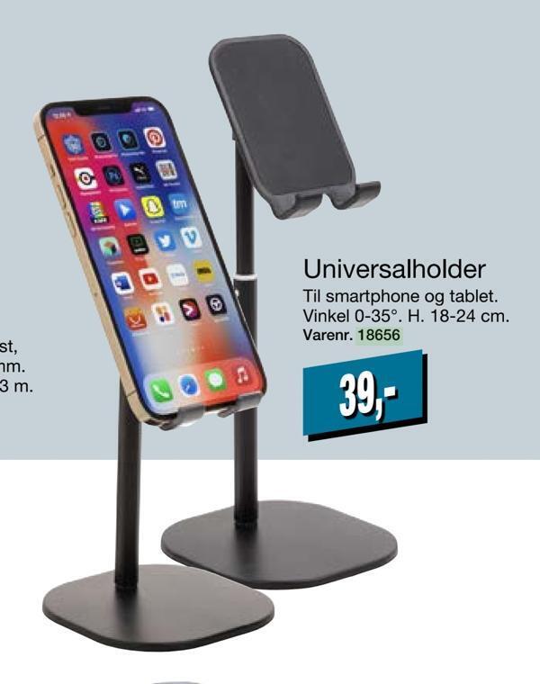 Universalholder tilbud hos Harald