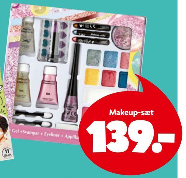 Makeupsæt tilbud hos Fætter BR