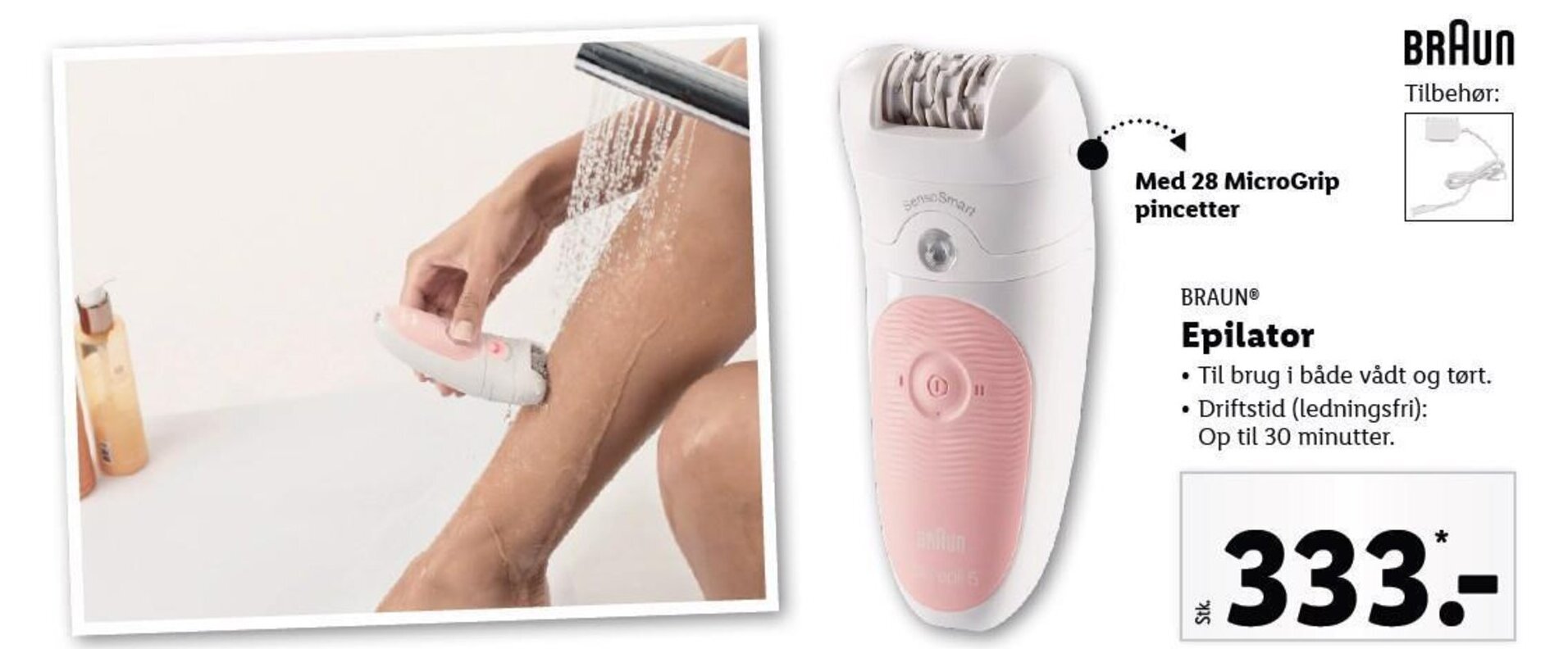 Epilator tilbud hos Lidl